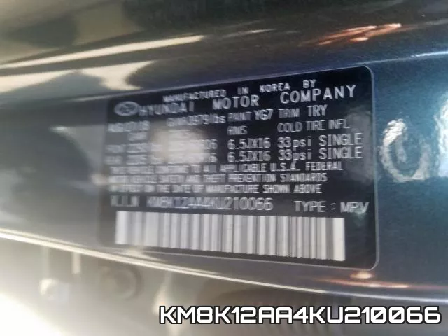 KM8K12AA4KU210066
