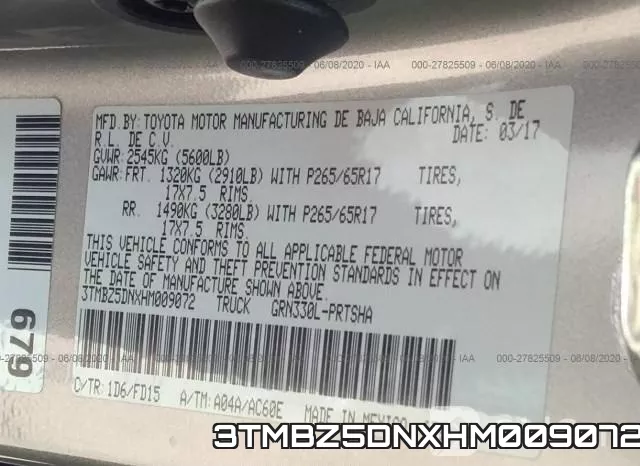 3TMBZ5DNXHM009072