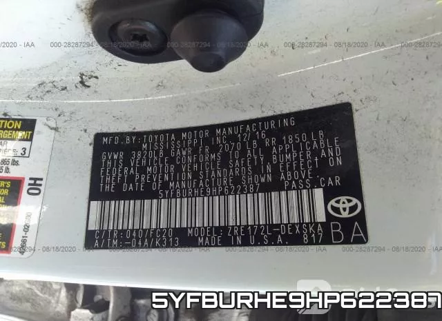 5YFBURHE9HP622387