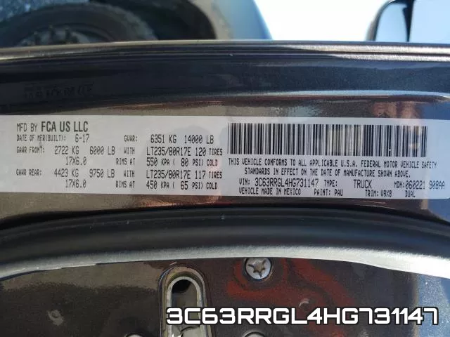 3C63RRGL4HG731147