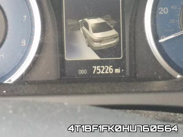 4T1BF1FK0HU760564
