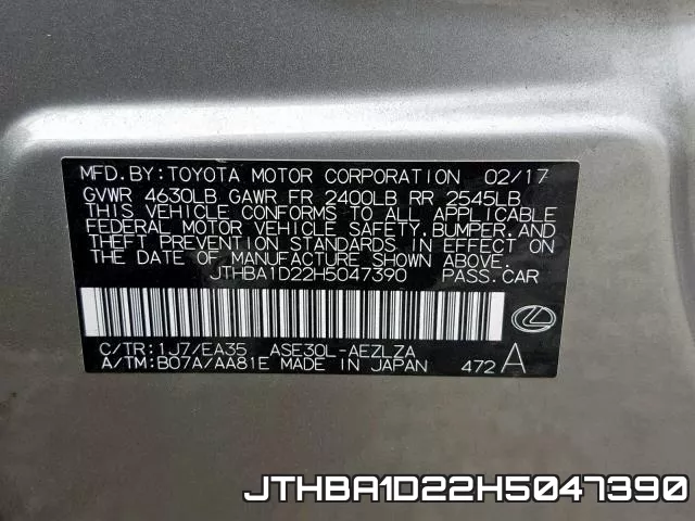 JTHBA1D22H5047390_10.webp