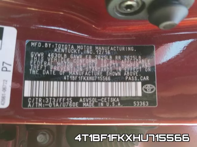 4T1BF1FKXHU715566