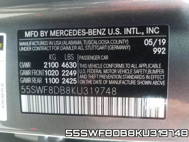 55SWF8DB8KU319748