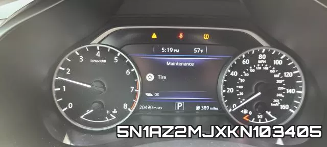 5N1AZ2MJXKN103405