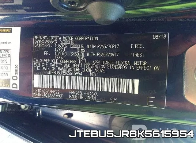 JTEBU5JR8K5615954