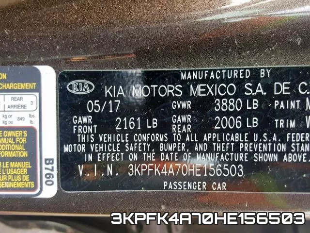 3KPFK4A70HE156503