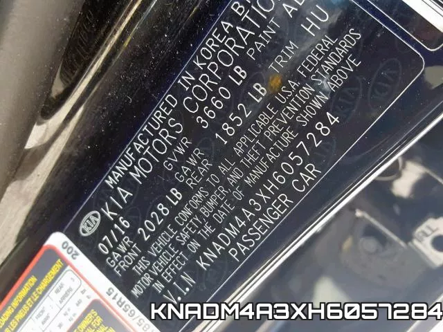 KNADM4A3XH6057284
