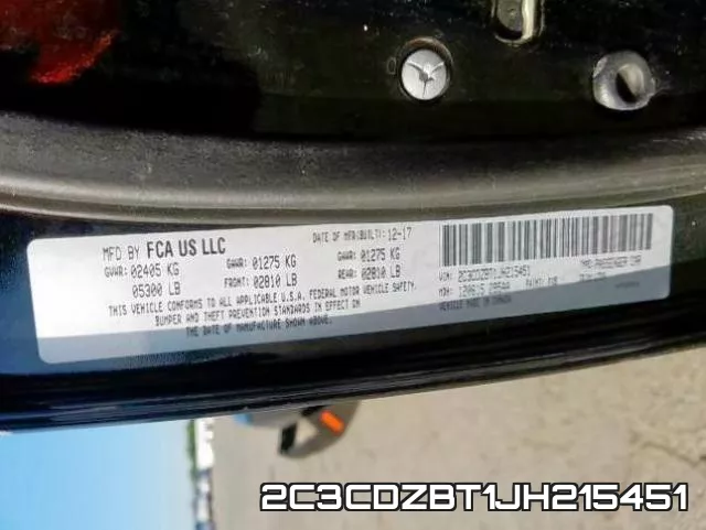 2C3CDZBT1JH215451