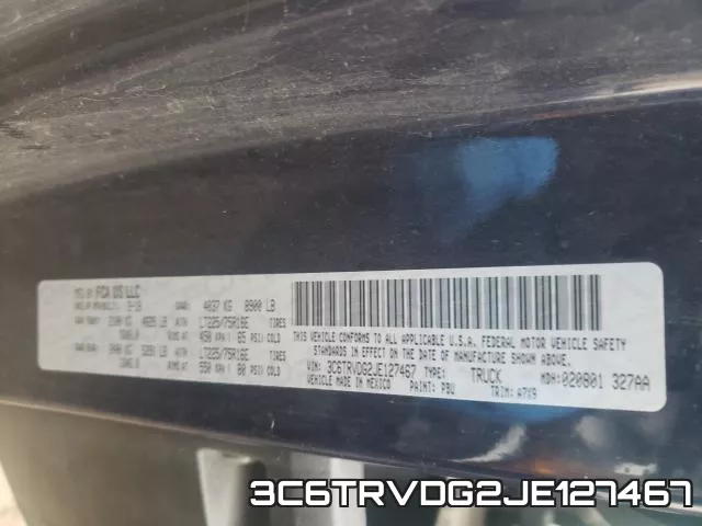 3C6TRVDG2JE127467