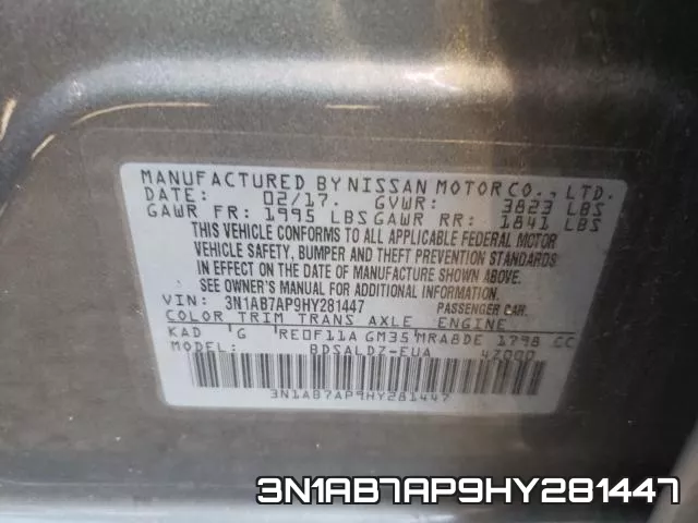 3N1AB7AP9HY281447