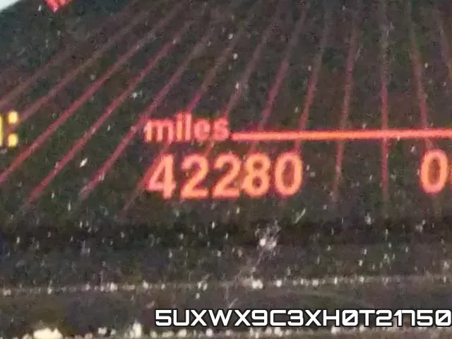 5UXWX9C3XH0T21750