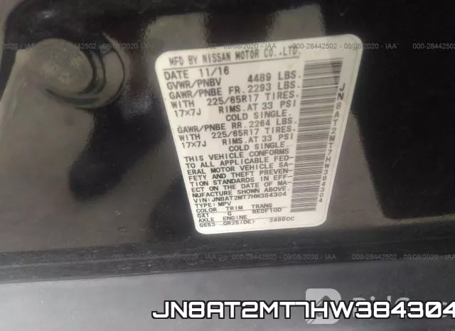 JN8AT2MT7HW384304