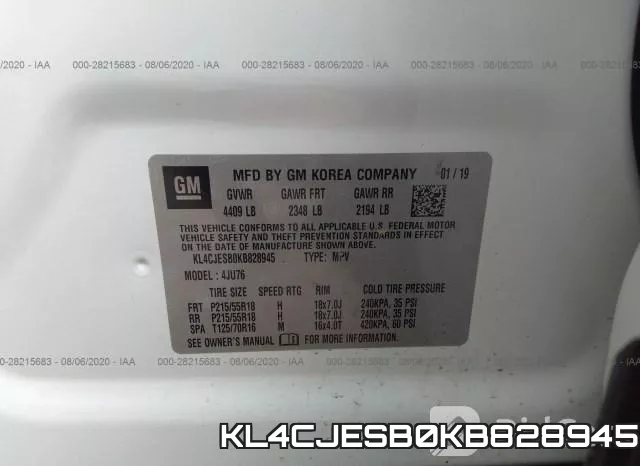 KL4CJESB0KB828945