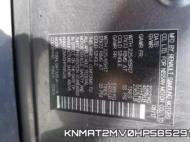 KNMAT2MV0HP585291