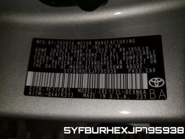 5YFBURHEXJP795938