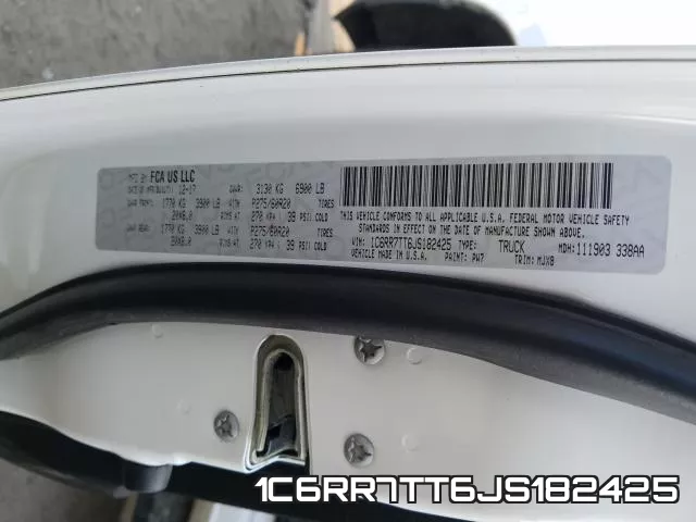 1C6RR7TT6JS182425