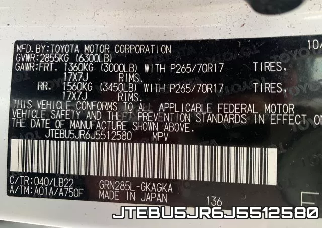 JTEBU5JR6J5512580