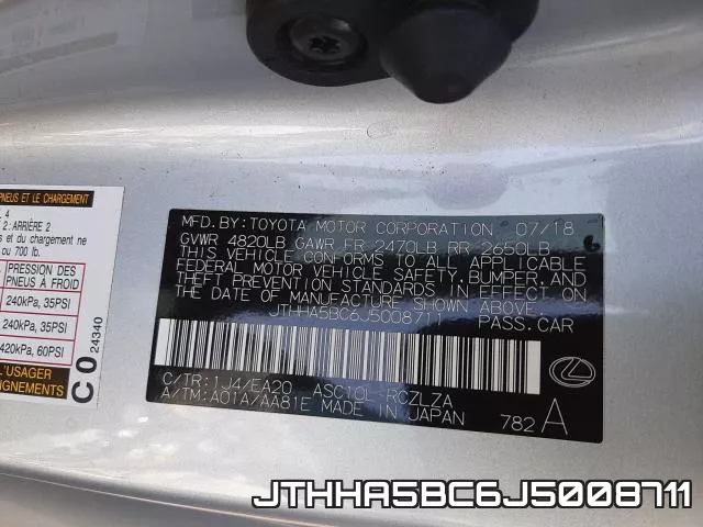 JTHHA5BC6J5008711