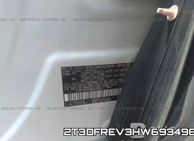 2T3DFREV3HW693498