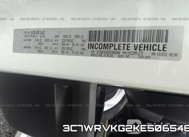 3C7WRVKG2KE506546