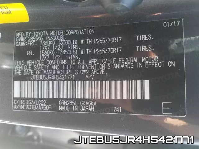 JTEBU5JR4H5421771