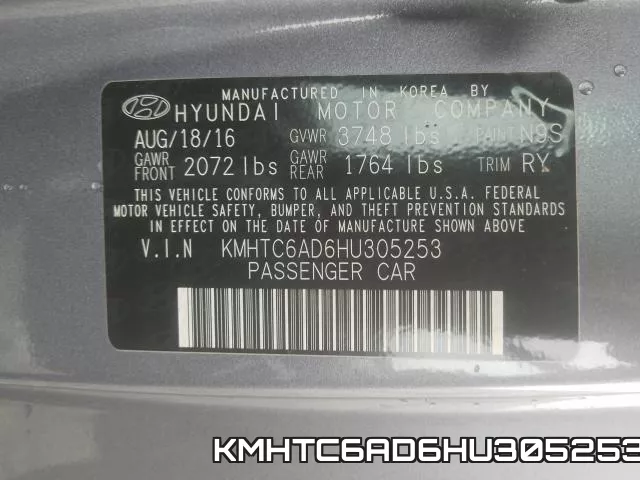 KMHTC6AD6HU305253