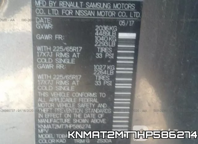 KNMAT2MT7HP586274