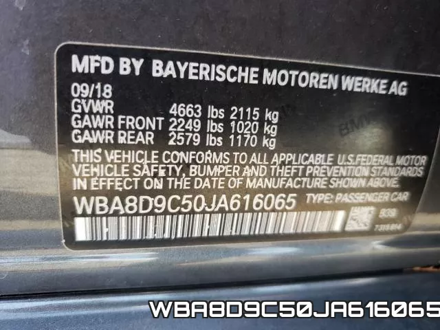 WBA8D9C50JA616065