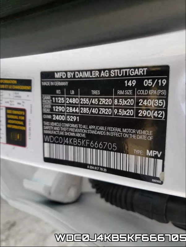 WDC0J4KB5KF666705