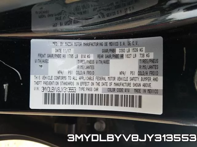 3MYDLBYV8JY313553
