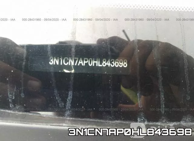 3N1CN7AP0HL843698