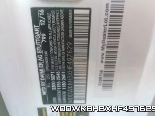 WDDWK8HBXHF497629