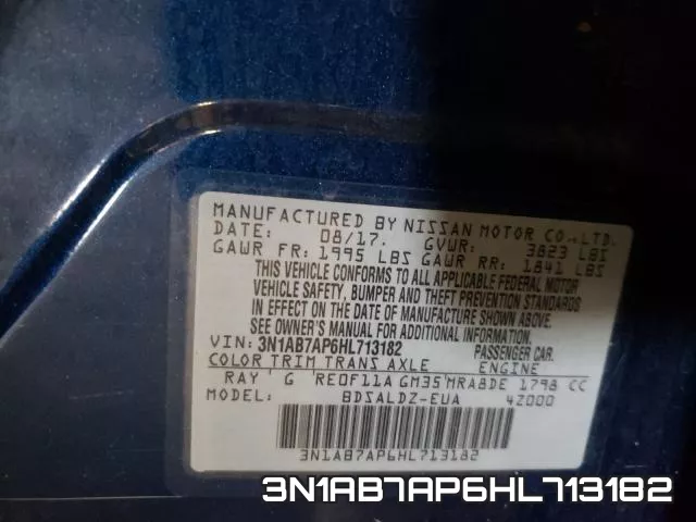 3N1AB7AP6HL713182