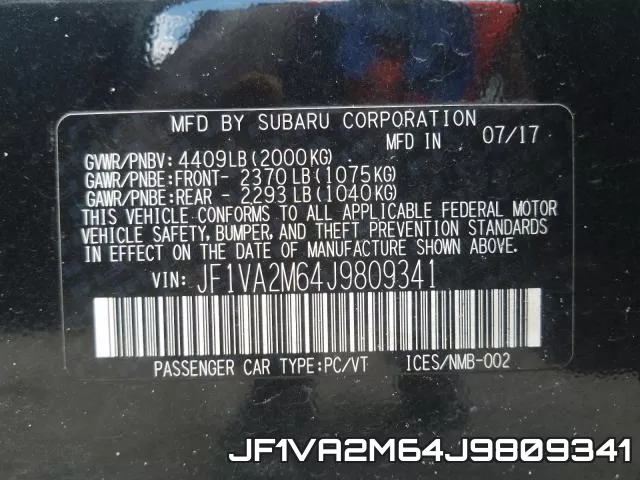 JF1VA2M64J9809341