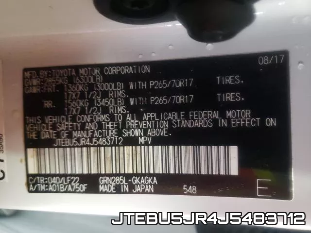 JTEBU5JR4J5483712