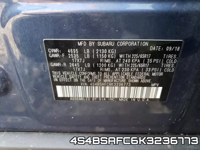 4S4BSAFC6K3236773