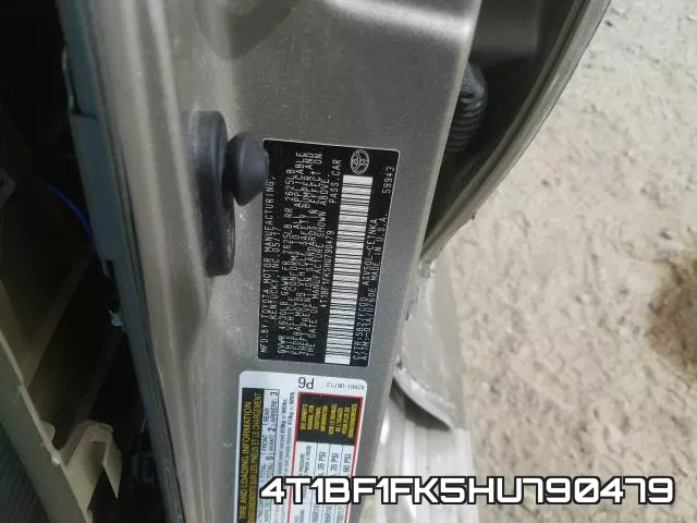 4T1BF1FK5HU790479