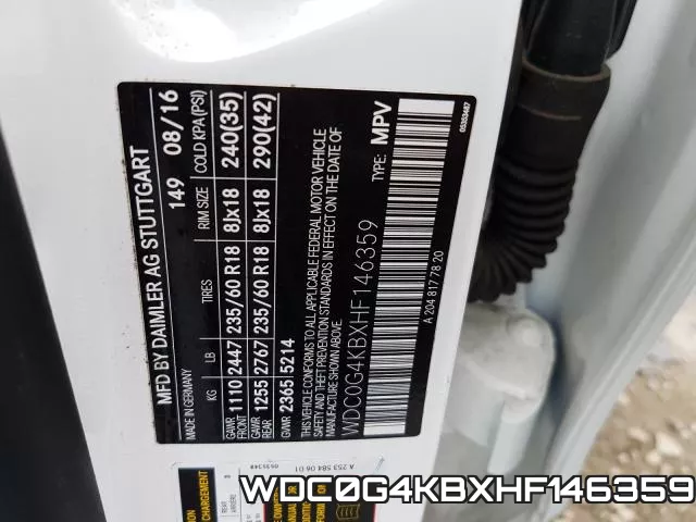 WDC0G4KBXHF146359
