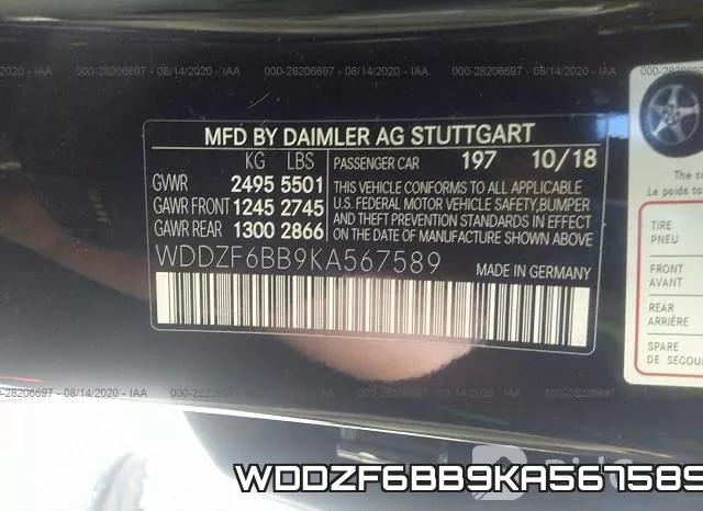WDDZF6BB9KA567589