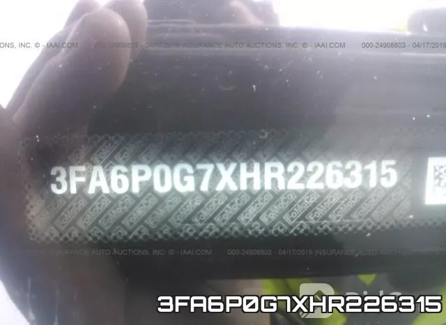 3FA6P0G7XHR226315