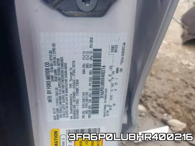 3FA6P0LU8HR400216