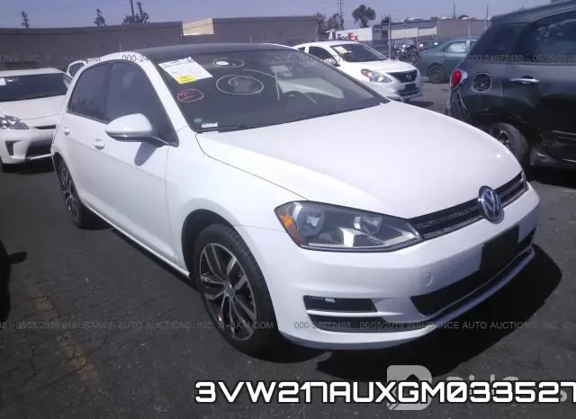 3VW217AUXGM033527