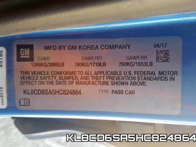 KL8CD6SA5HC824864