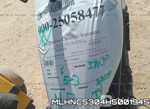MLHNC5304H5001945