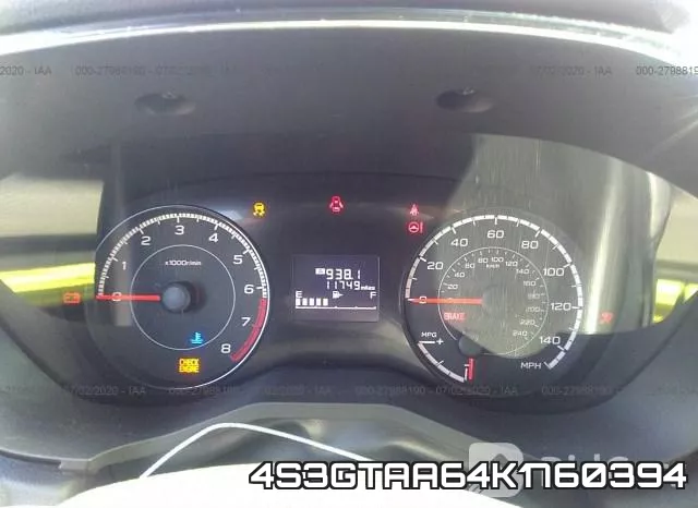 4S3GTAA64K1760394