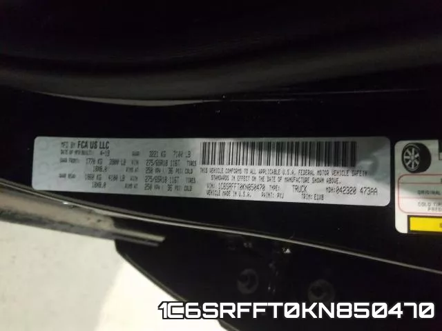 1C6SRFFT0KN850470