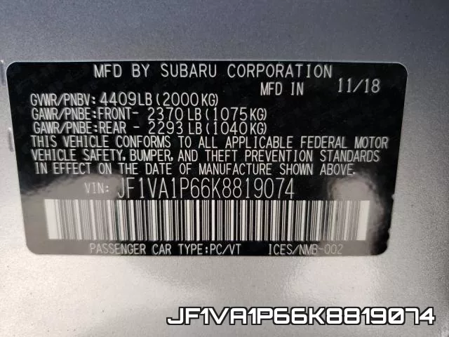 JF1VA1P66K8819074