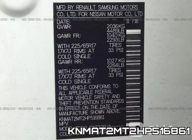 KNMAT2MT2HP516861