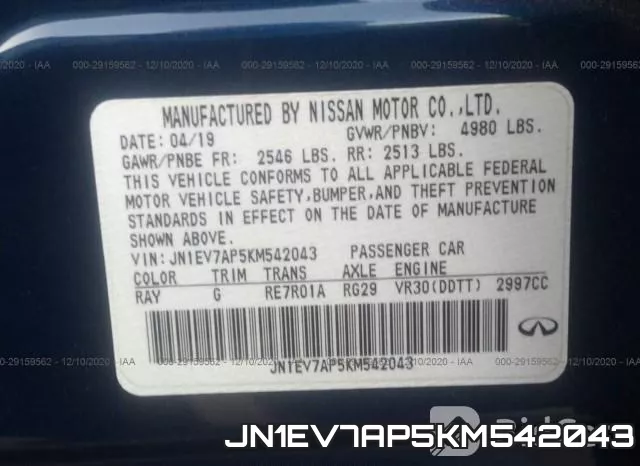 JN1EV7AP5KM542043